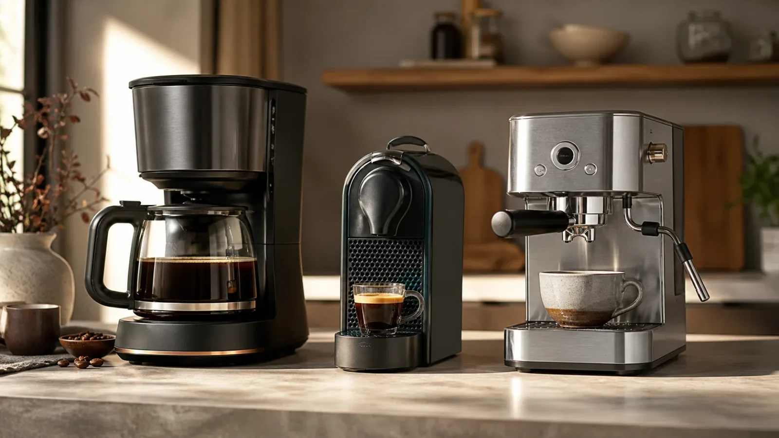 Coffee Maker Types Compared: Drip, Pod or Espresso?