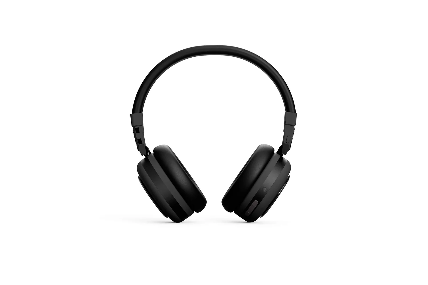 TDM Neo Hybrid wireless headphones in black, front view